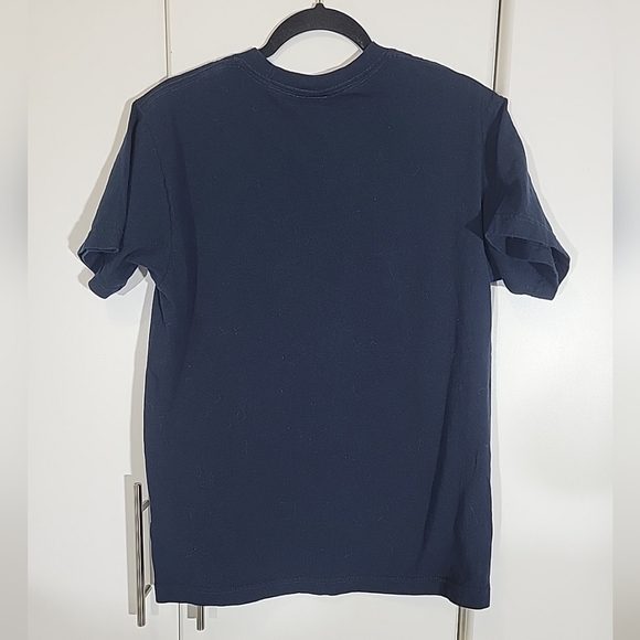 Santa Cruz Shirt Adult Medium Blue Checkerboard Logo Short Sleeve Crew Neck - Picture 7 of 7